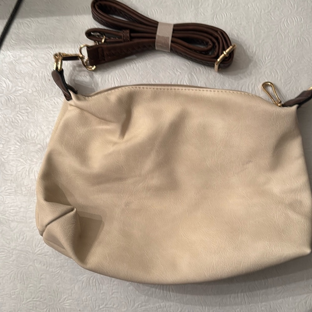 Faux leather bag